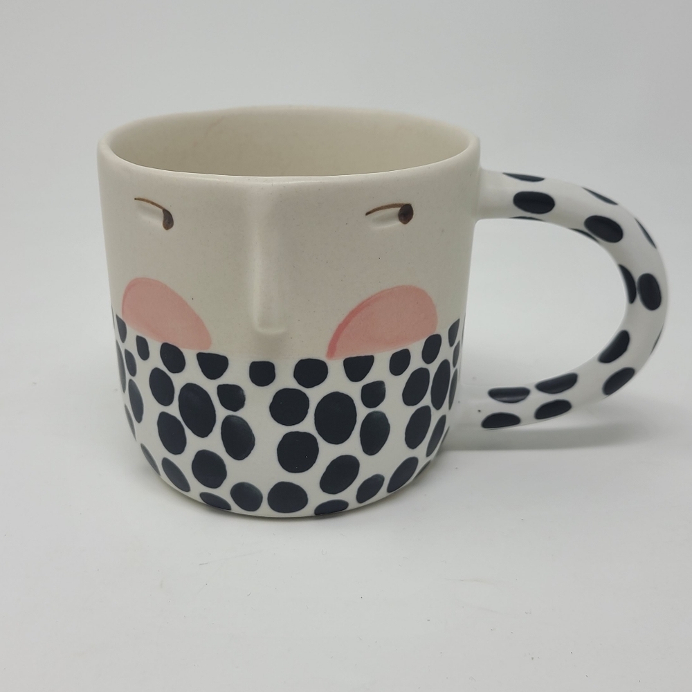 Anthropologie Fotini Tikkou Face Mug Face Pot